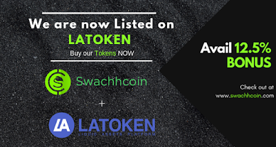 Swachhcoin Token Sale on LATOKEN Exchange [@swachhcoin] 1