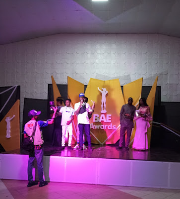 9JaUpDate247 Won The Most Promising Blog Of The Year at Bae Awards 2018 [See Photos] 1